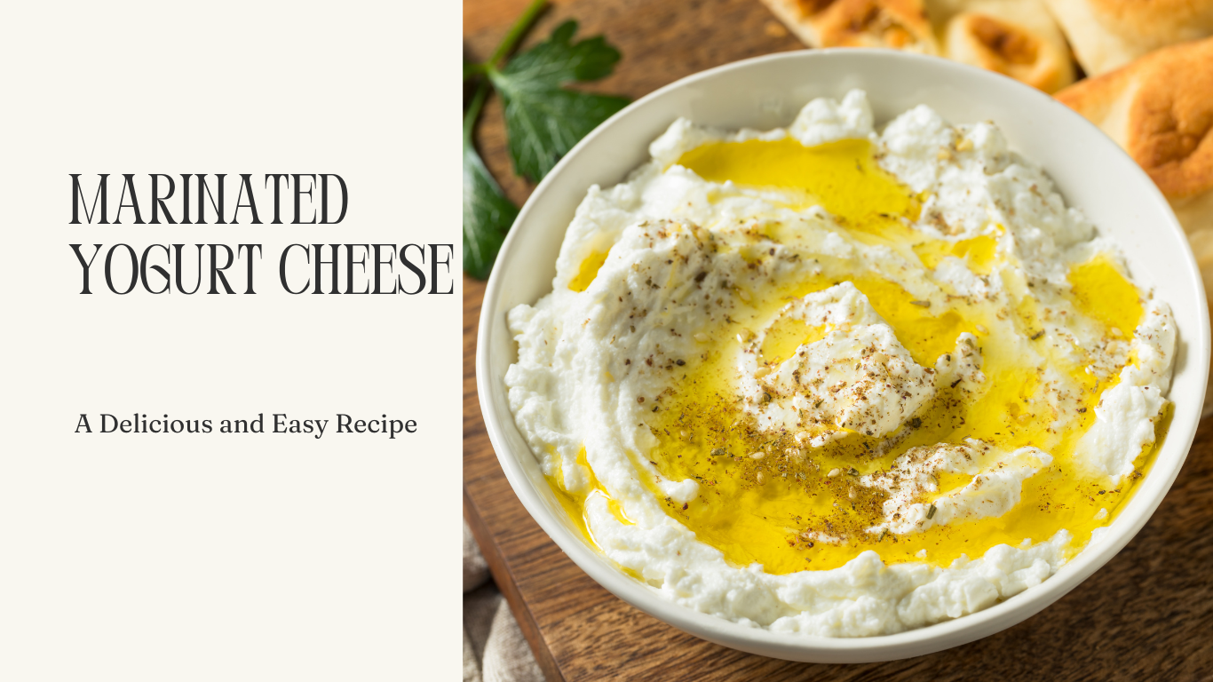 Marinated Yogurt Cheese